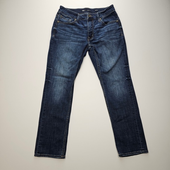 BKE Other - BKE Mason Straight Leg Mens Jeans Dark Wash 30x30 Cotton Blend Stretch‎ Denim